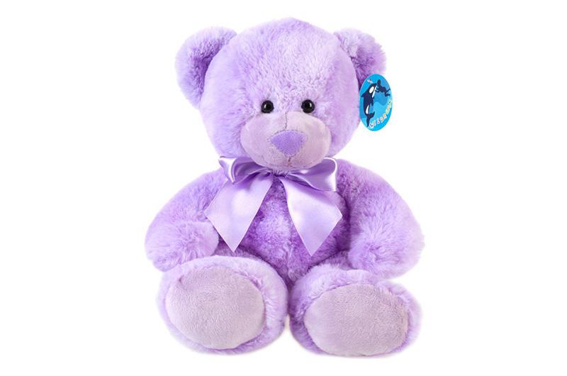 teddy bear violet colour