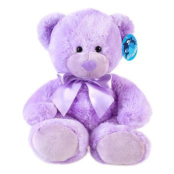 Violet Teddy Bear Plush Toy