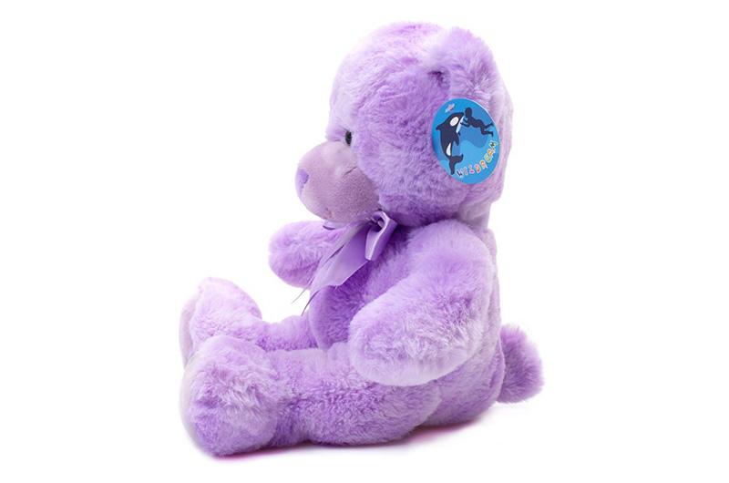 teddy bear violet colour