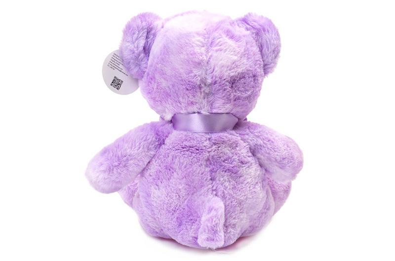 teddy bear violet colour