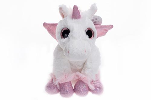 Seated Plush Unicorn